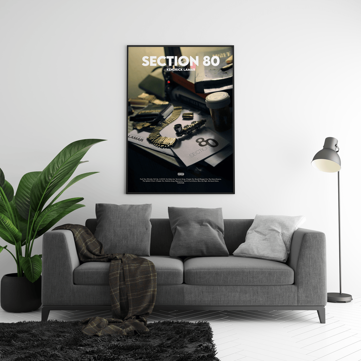 Kendrick Lamar 'Section 80' Poster - Posters, Prints & Wall Art | HYPE Posters