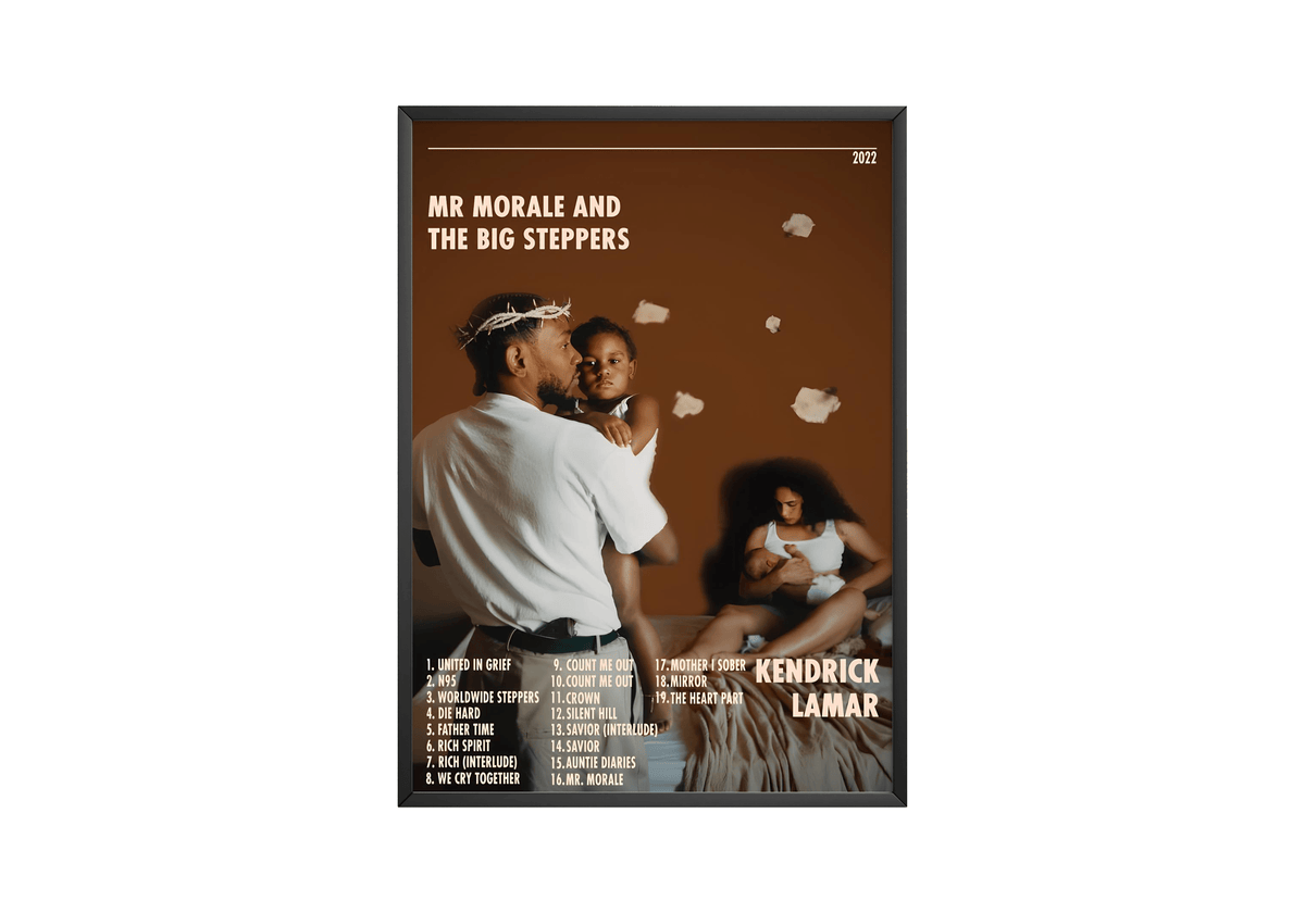 Kendrick Lamar 'The Big Steppers' Poster - Posters, Prints & Wall Art | HYPE Posters