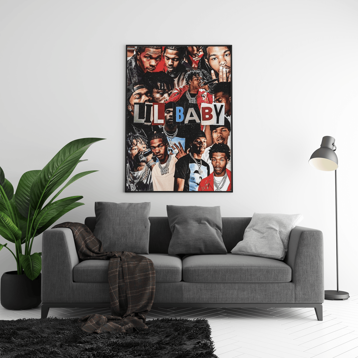 Lil Baby Collage Poster - Posters, Prints & Wall Art | HYPE Posters