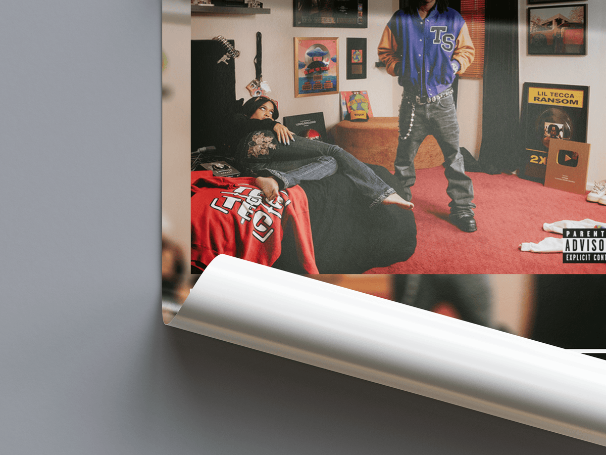 Lil Tecca 'TEC' Album Poster - Posters, Prints & Wall Art | HYPE Posters