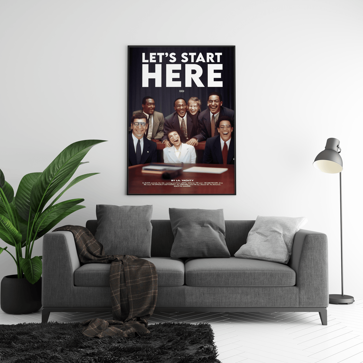 Lil Yachty 'Lets Start Here' Poster - Posters, Prints & Wall Art | HYPE Posters