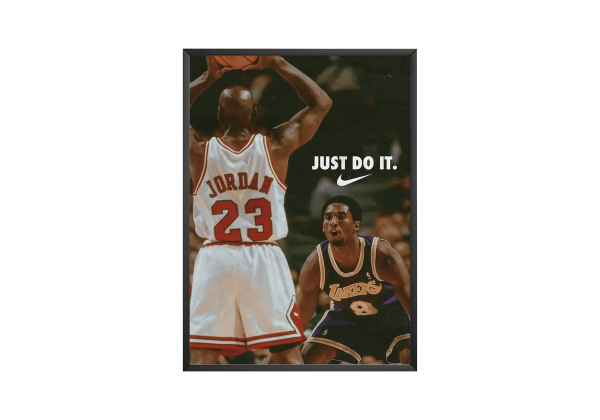 Michael Jordan X Kobe 'Mamba' Poster - Posters, Prints & Wall Art | HYPE Posters