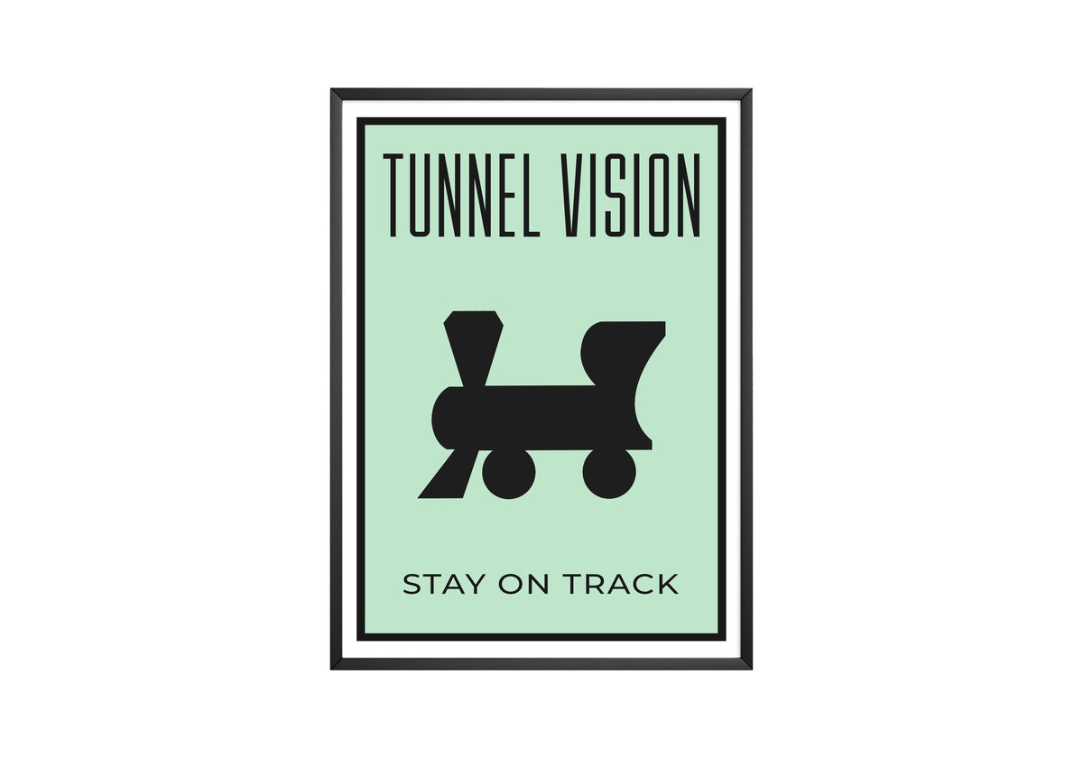 Monopoly - Tunnel Vision - Posters, Prints & Wall Art | HYPE Posters