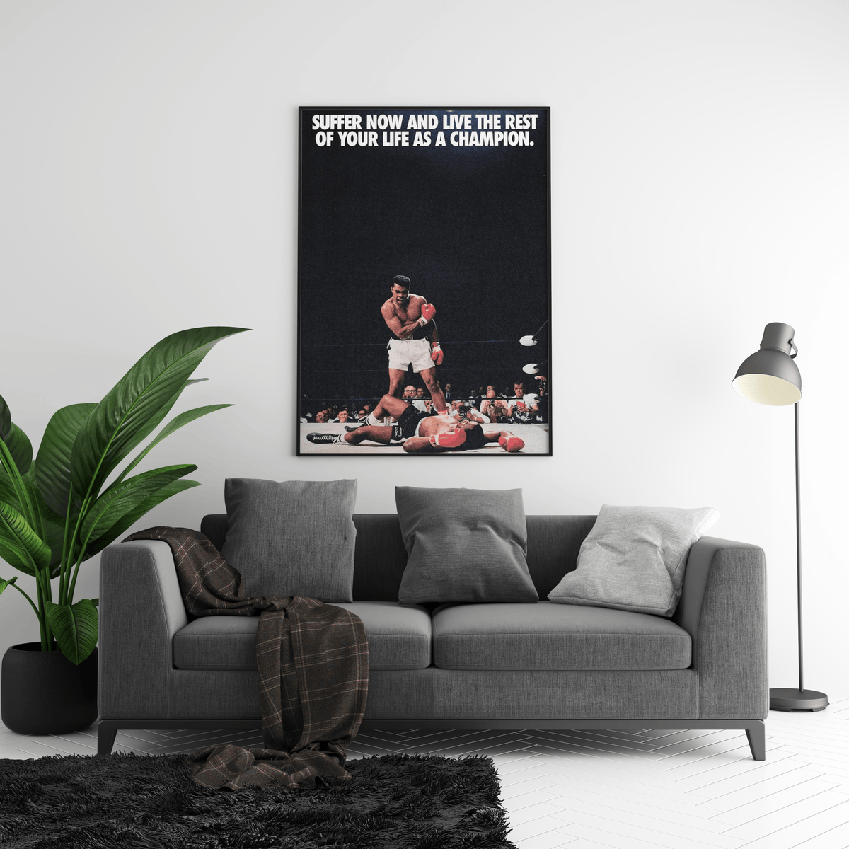 Muhammad Ali 'Suffer' Poster - Posters, Prints & Wall Art | HYPE Posters