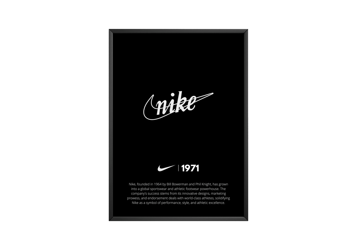 Nike 1971 Poster - Posters, Prints & Wall Art | HYPE Posters