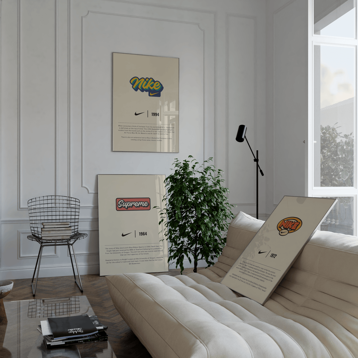 Nike Retro Poster Set - Posters, Prints & Wall Art | HYPE Posters