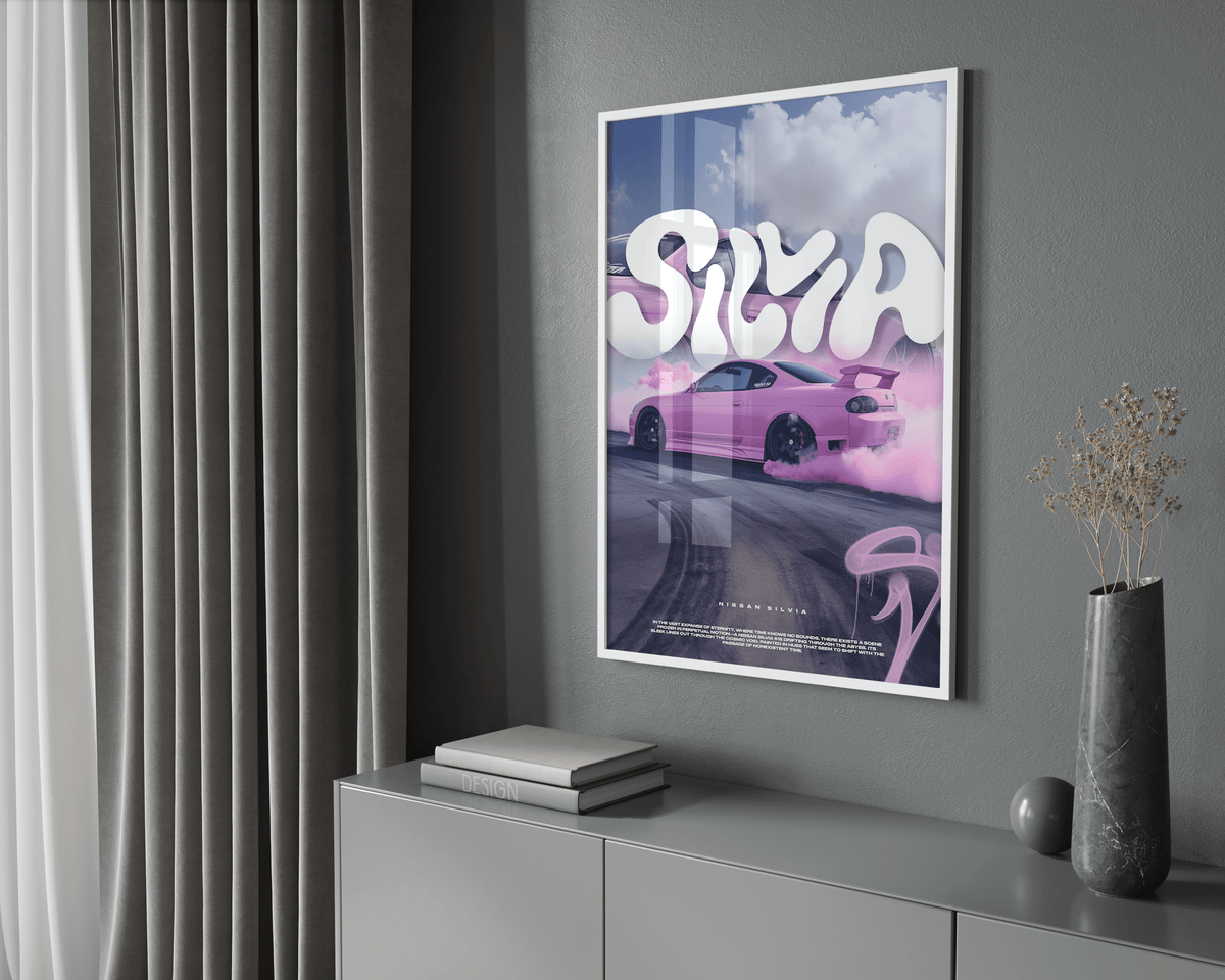 Nissan Silvia Poster - Posters, Prints & Wall Art | HYPE Posters