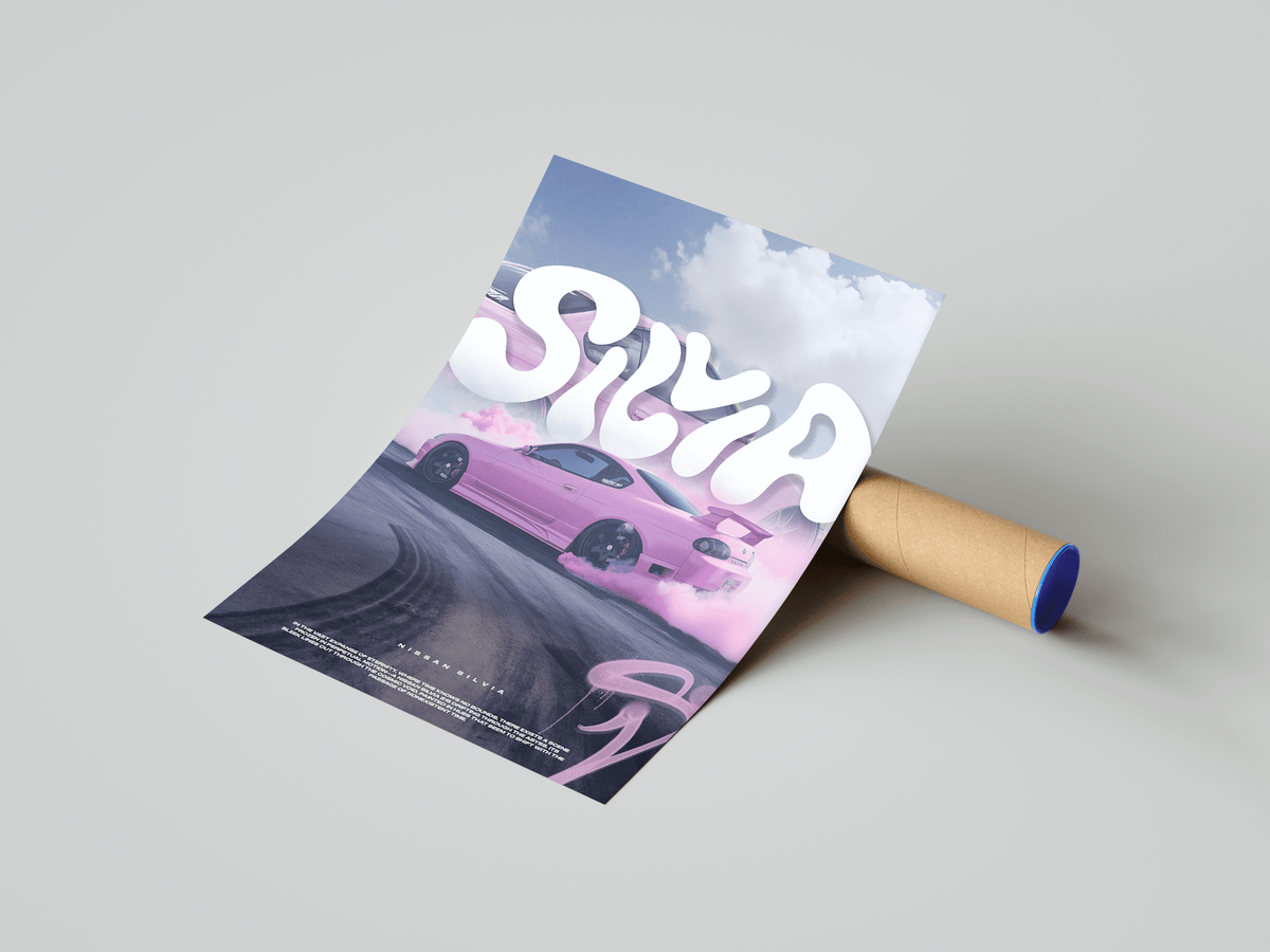 Nissan Silvia Poster - Posters, Prints & Wall Art | HYPE Posters