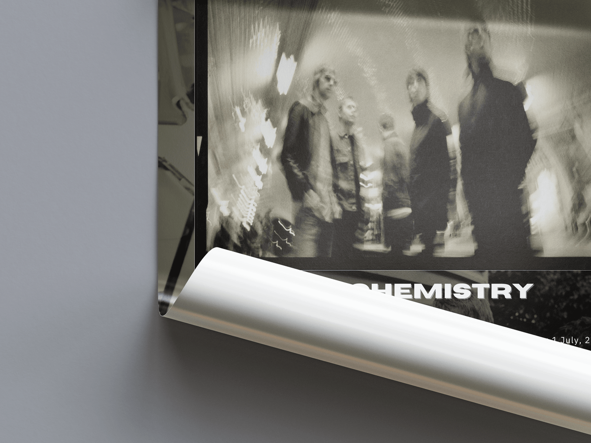 Oasis 'Heathen Chemistry' Album Poster - Posters, Prints & Wall Art | HYPE Posters