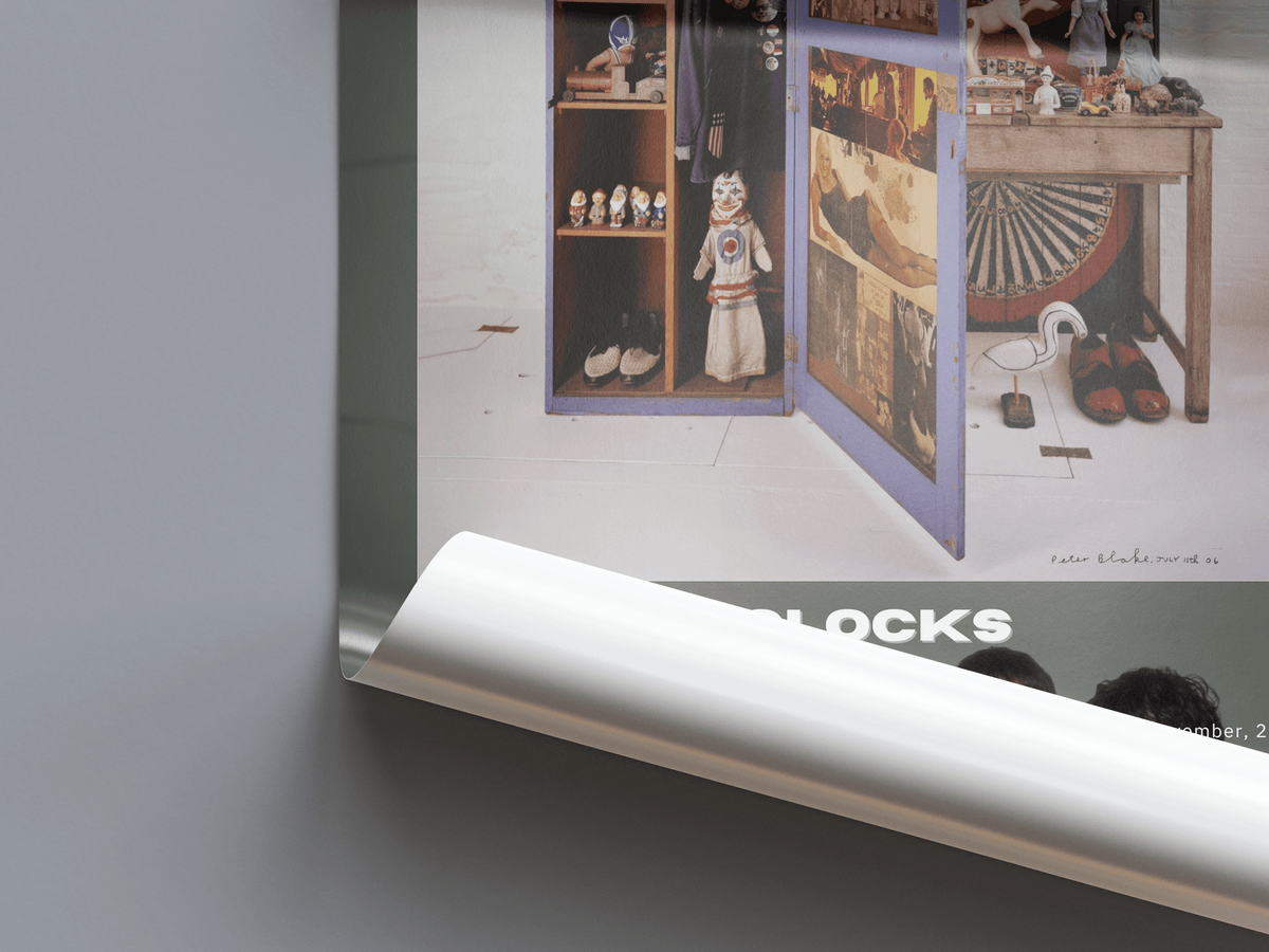 Oasis 'Stop The Clocks' Album Poster - Posters, Prints & Wall Art | HYPE Posters