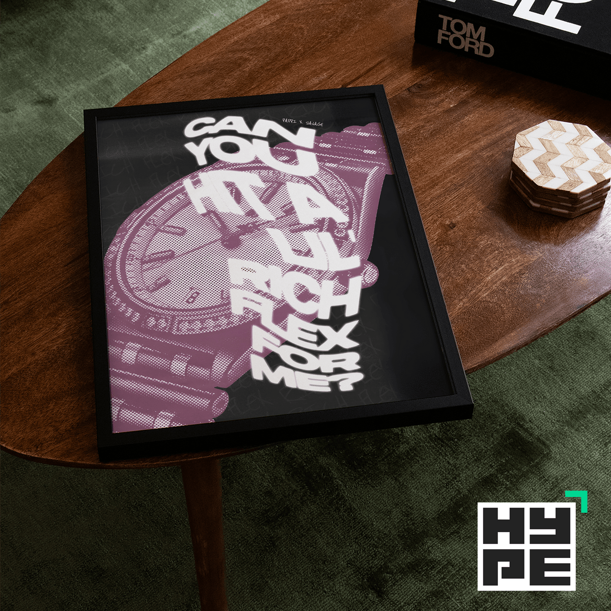 Pappi x Savage Flex Poster - Posters, Prints & Wall Art | HYPE Posters