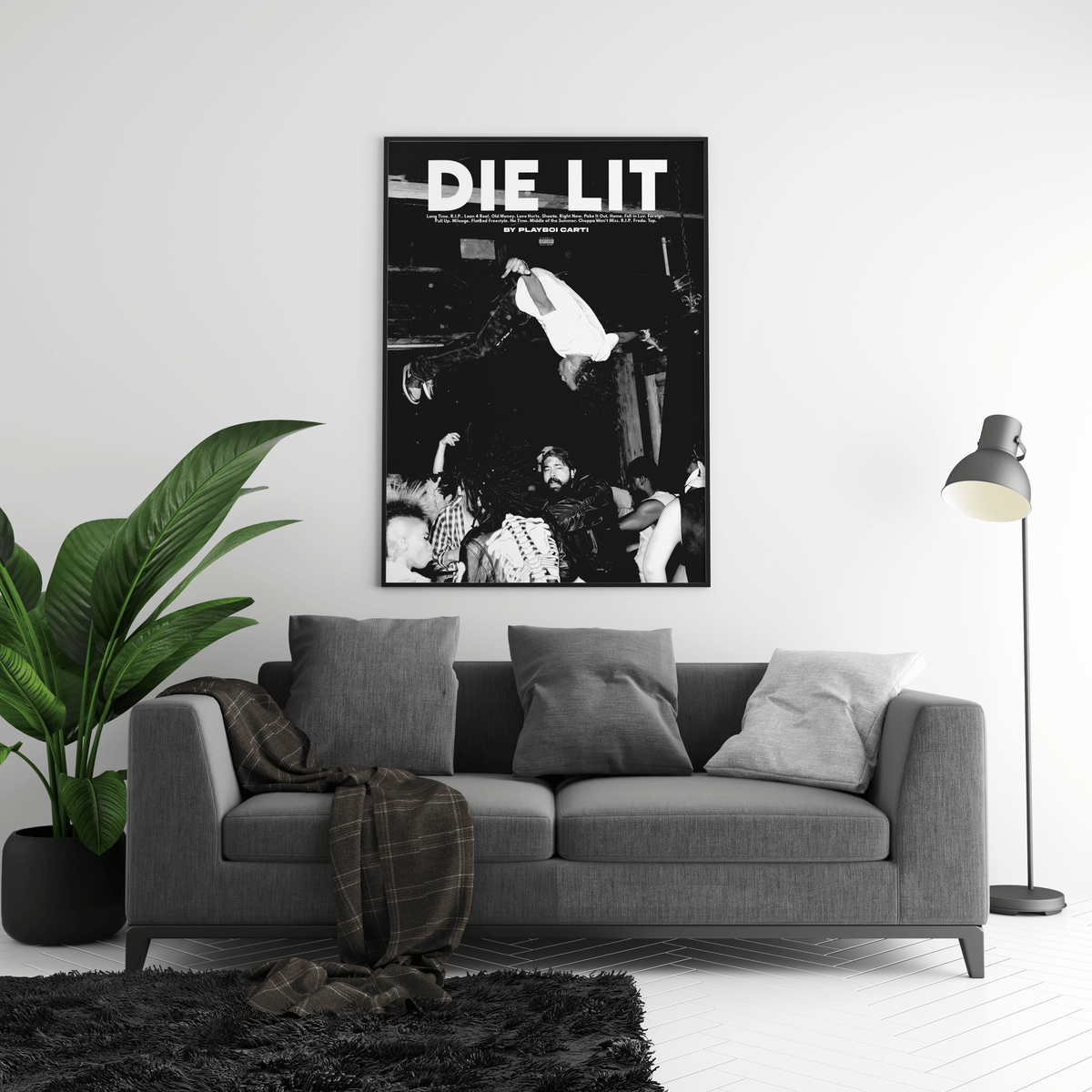 Playboi Carti 'Die Lit' Poster - Posters, Prints & Wall Art | HYPE Posters
