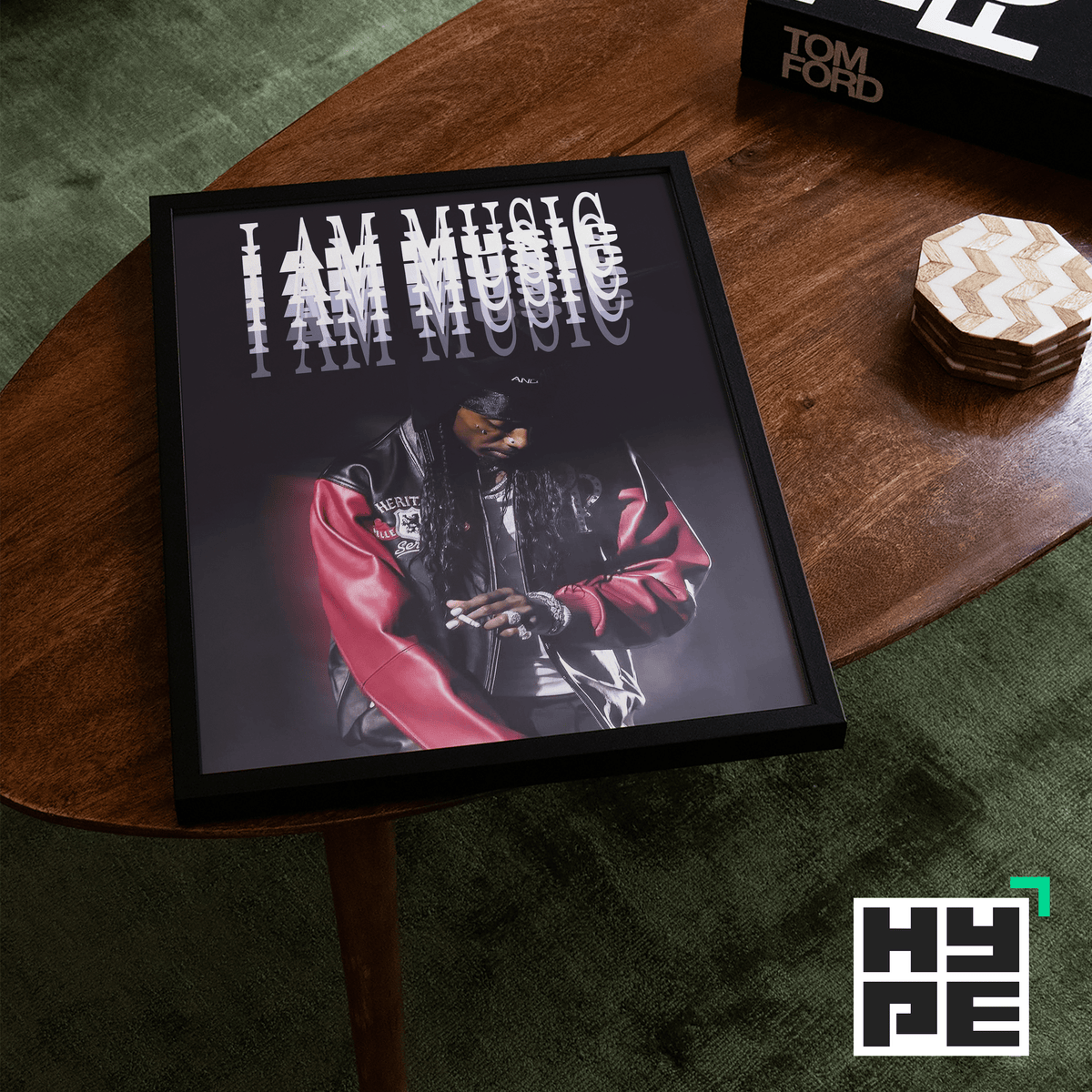 Playboi Carti 'I AM MUSIC' Poster - Posters, Prints & Wall Art | HYPE Posters