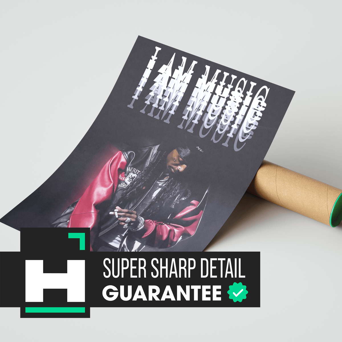 Playboi Carti 'I AM MUSIC' Poster - Posters, Prints & Wall Art | HYPE Posters