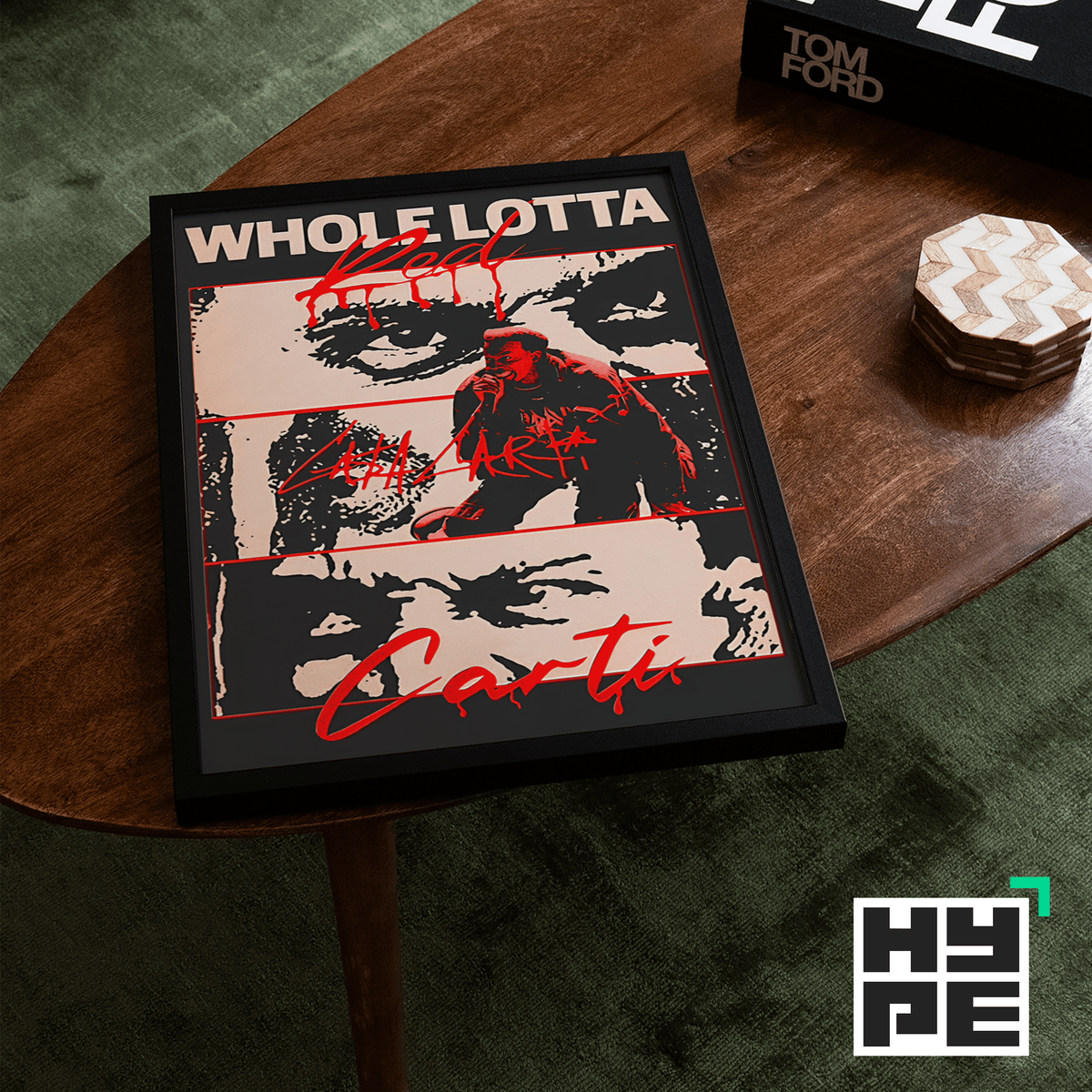 Playboi Carti Whole Lotta Red Poster - Posters, Prints & Wall Art | HYPE Posters