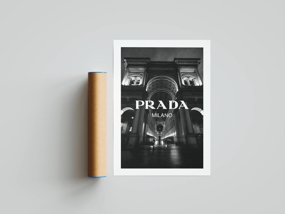 Prada Milano Poster - Posters, Prints & Wall Art | HYPE Posters