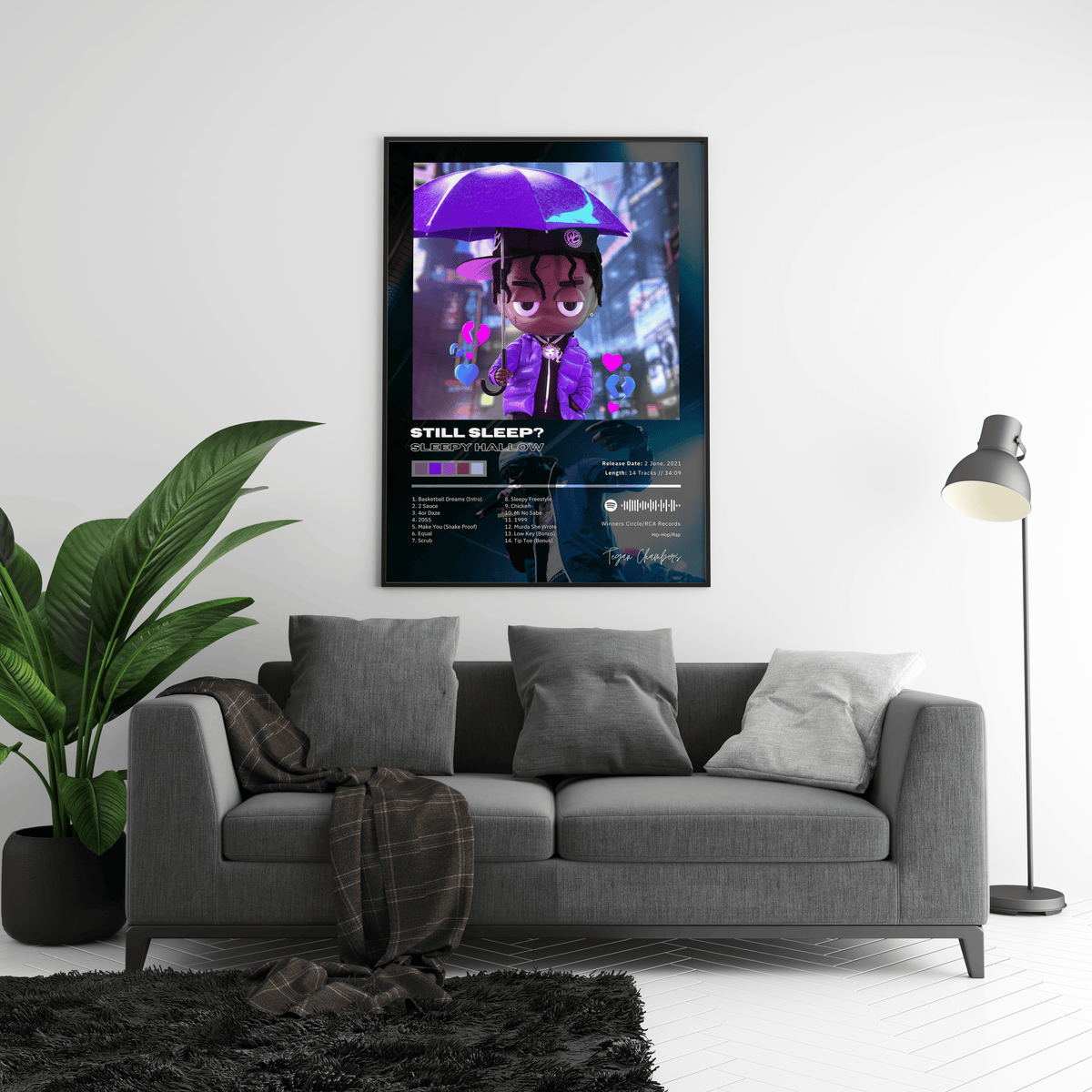Sleepy Hallow 'Still Sleep? Album Poster - Posters, Prints & Wall Art | HYPE Posters