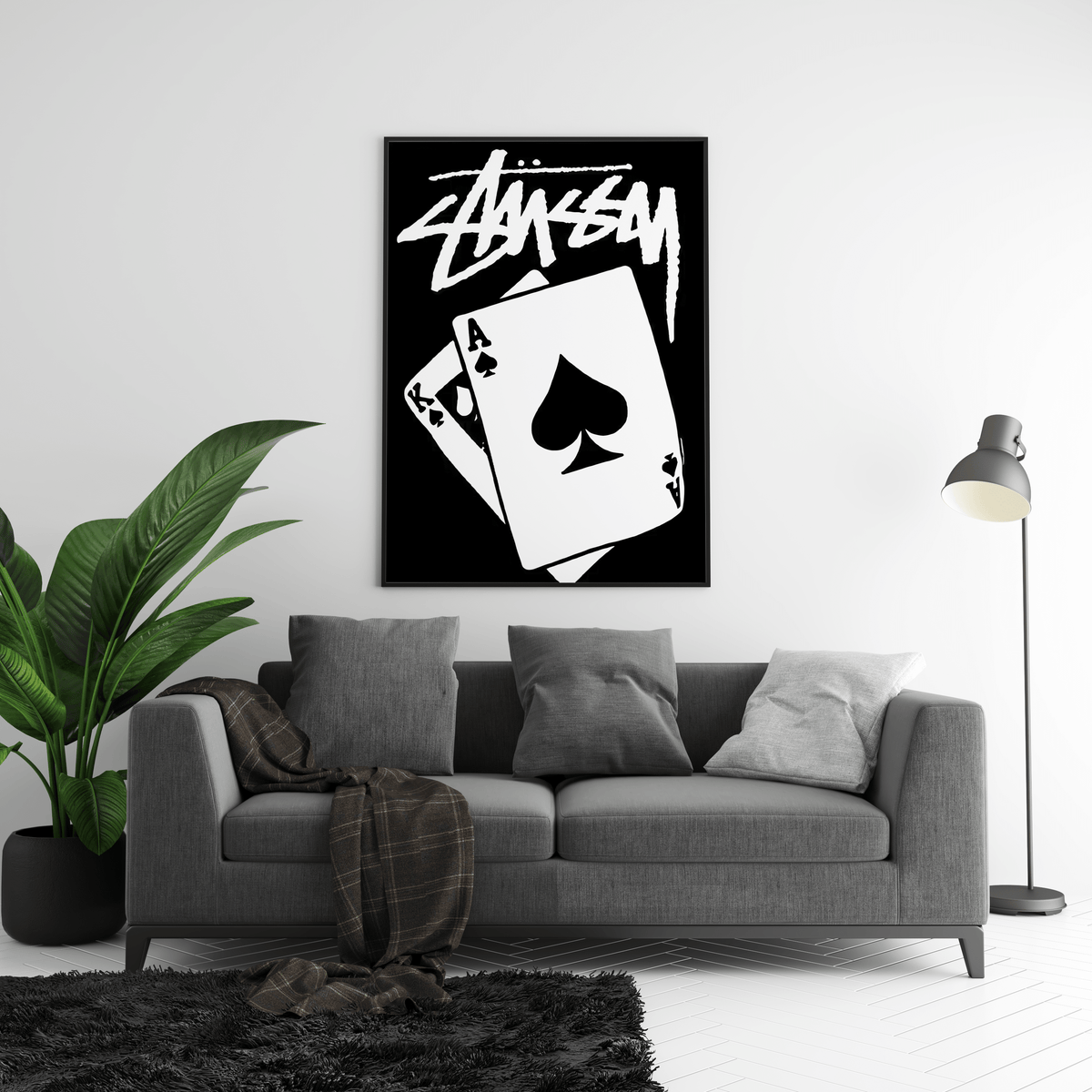 Stussy Ace King Poster - Posters, Prints & Wall Art | HYPE Posters