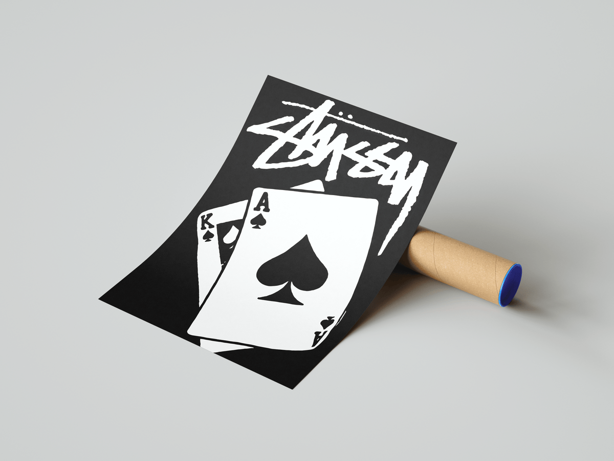 Stussy Ace King Poster - Posters, Prints & Wall Art | HYPE Posters