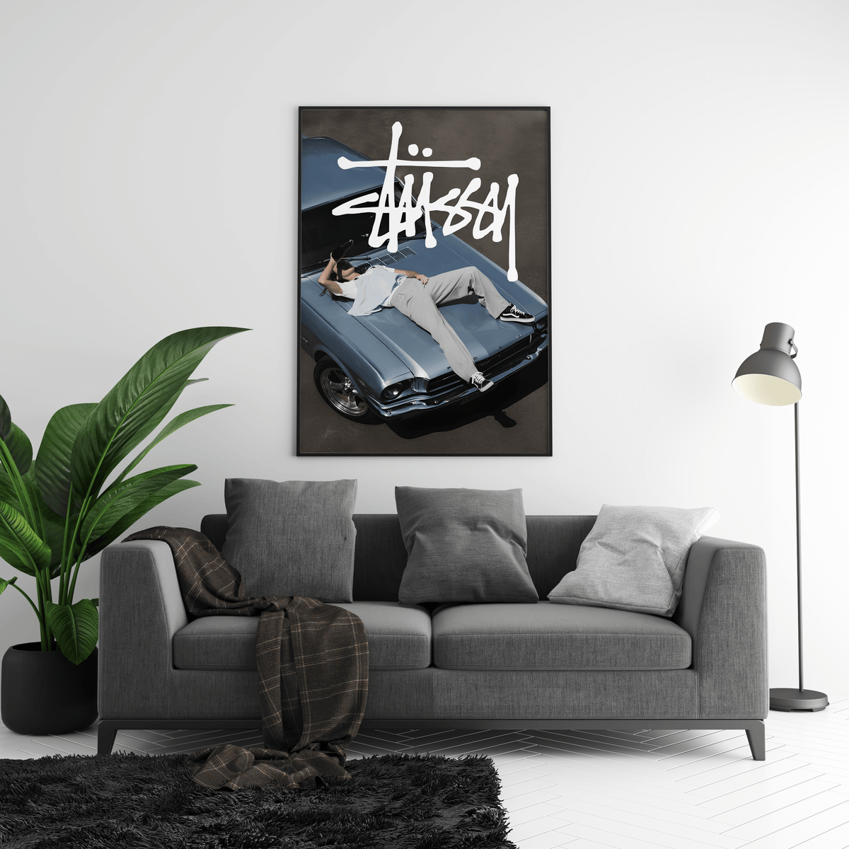 Stussy Mustang Poster - Posters, Prints & Wall Art | HYPE Posters