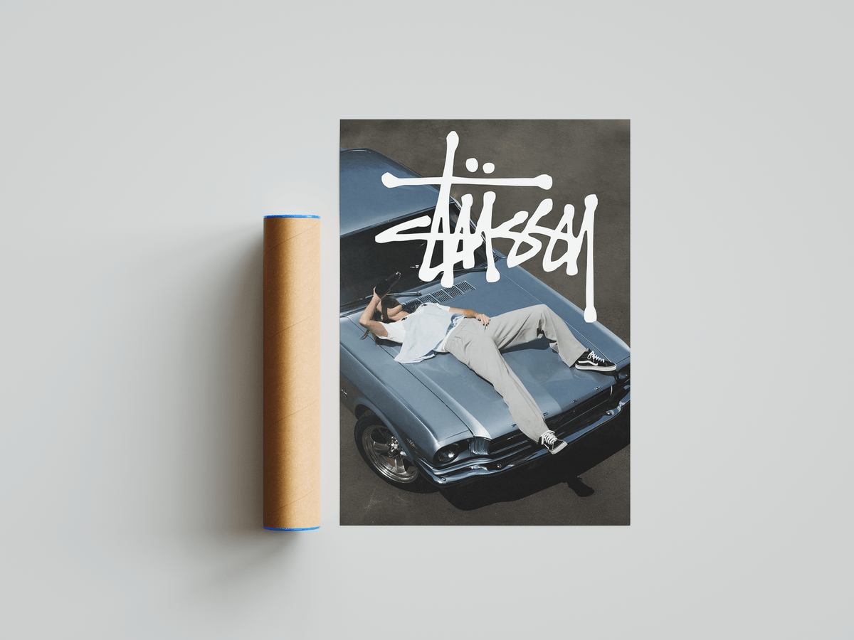 Stussy Mustang Poster - Posters, Prints & Wall Art | HYPE Posters