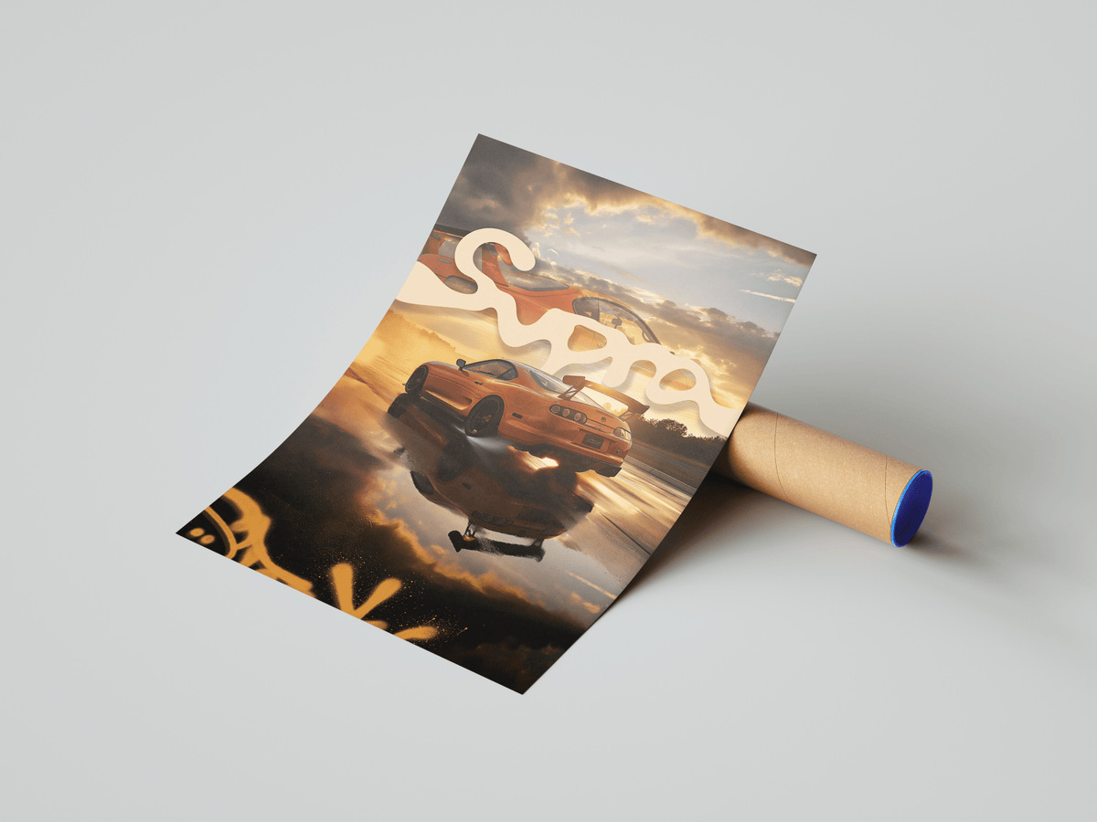 Supra MK4 Poster - Posters, Prints & Wall Art | HYPE Posters