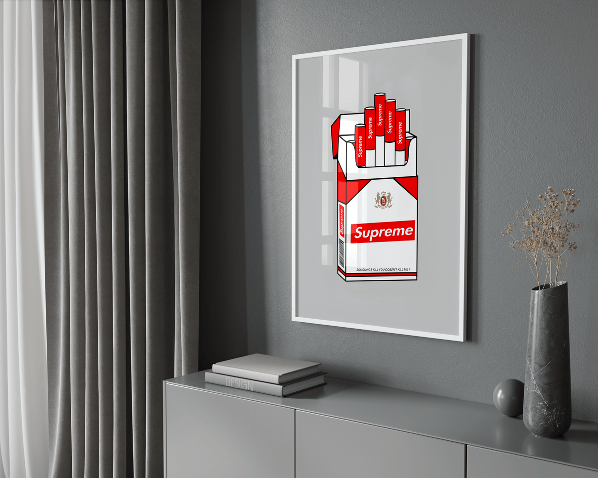 Supreme Smokes Poster - Posters, Prints & Wall Art | HYPE Posters