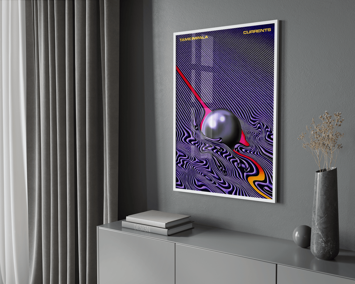 Tame Impala 'Currents' Poster - Posters, Prints & Wall Art | HYPE Posters
