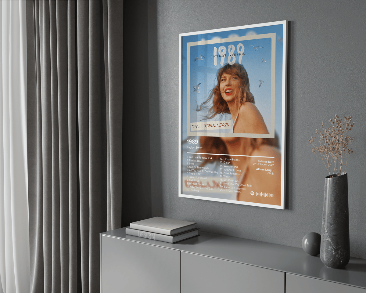 Taylor Swift '1989' (Taylor's Version) Album Poster - Posters, Prints & Wall Art | HYPE Posters