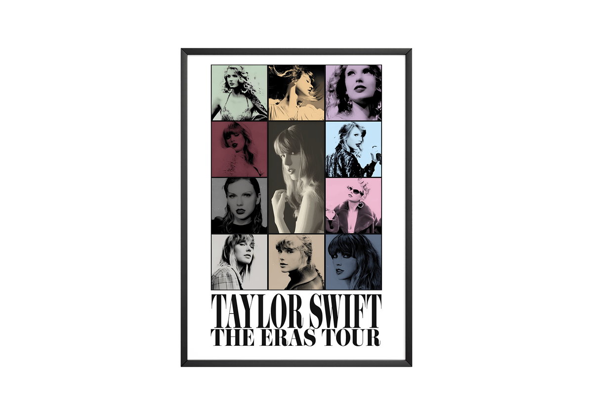 Taylor Swift 'Eras Tour' Classic Poster - Posters, Prints & Wall Art | HYPE Posters