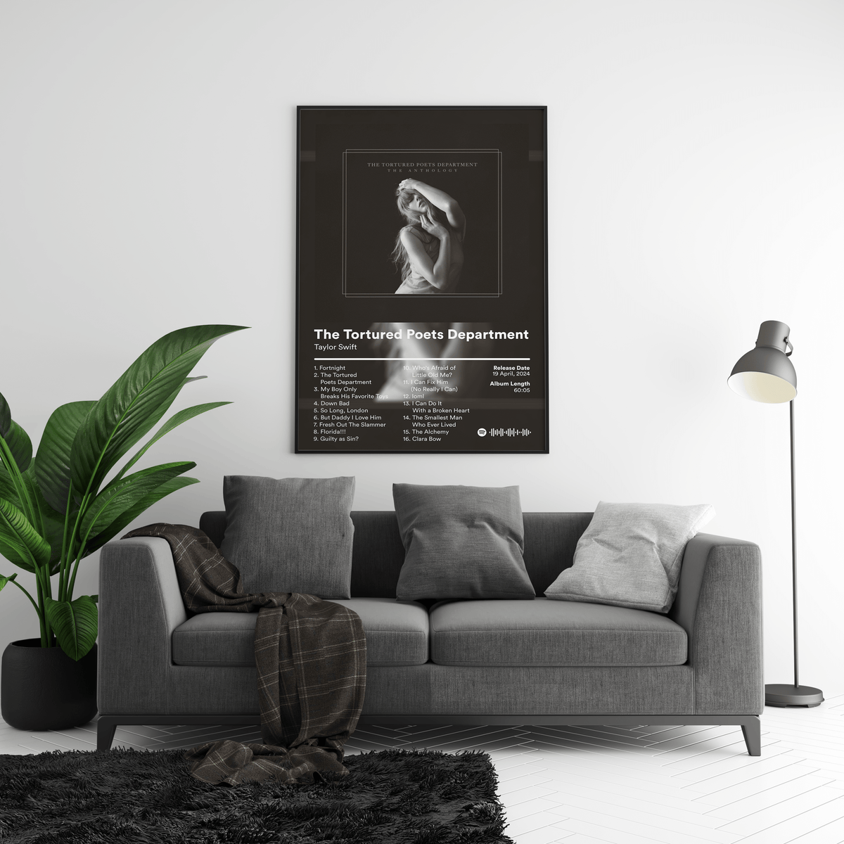 Taylor Swift 'The Tortured Poets Department' Album Poster - Posters, Prints & Wall Art | HYPE Posters