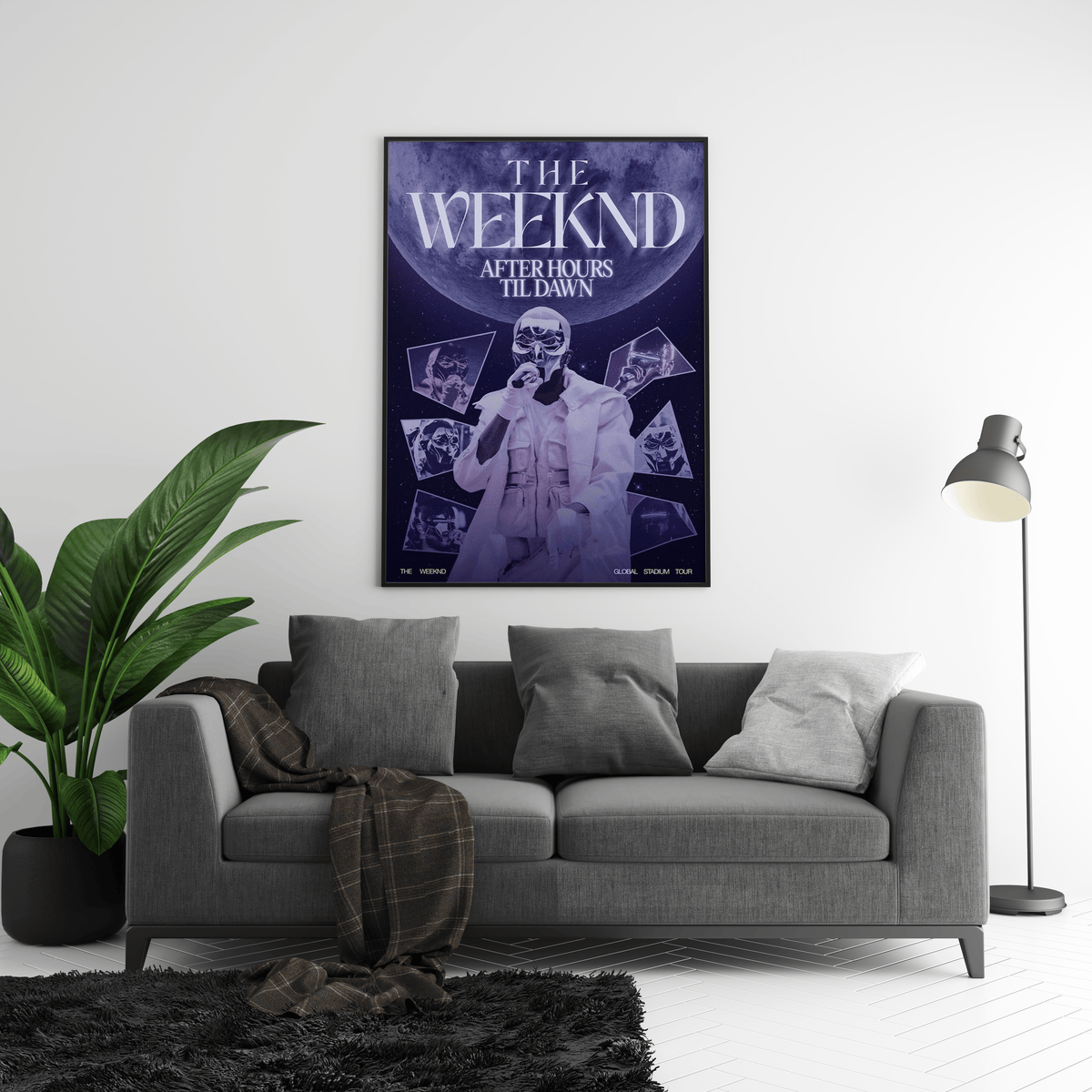 The Weeknd 'After Hours' Tour Poster - Posters, Prints & Wall Art | HYPE Posters