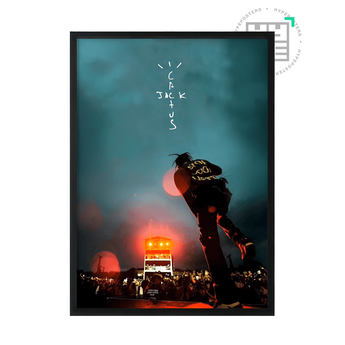 Travis Scott 'Concert' Poster - Posters, Prints & Wall Art | HYPE Posters