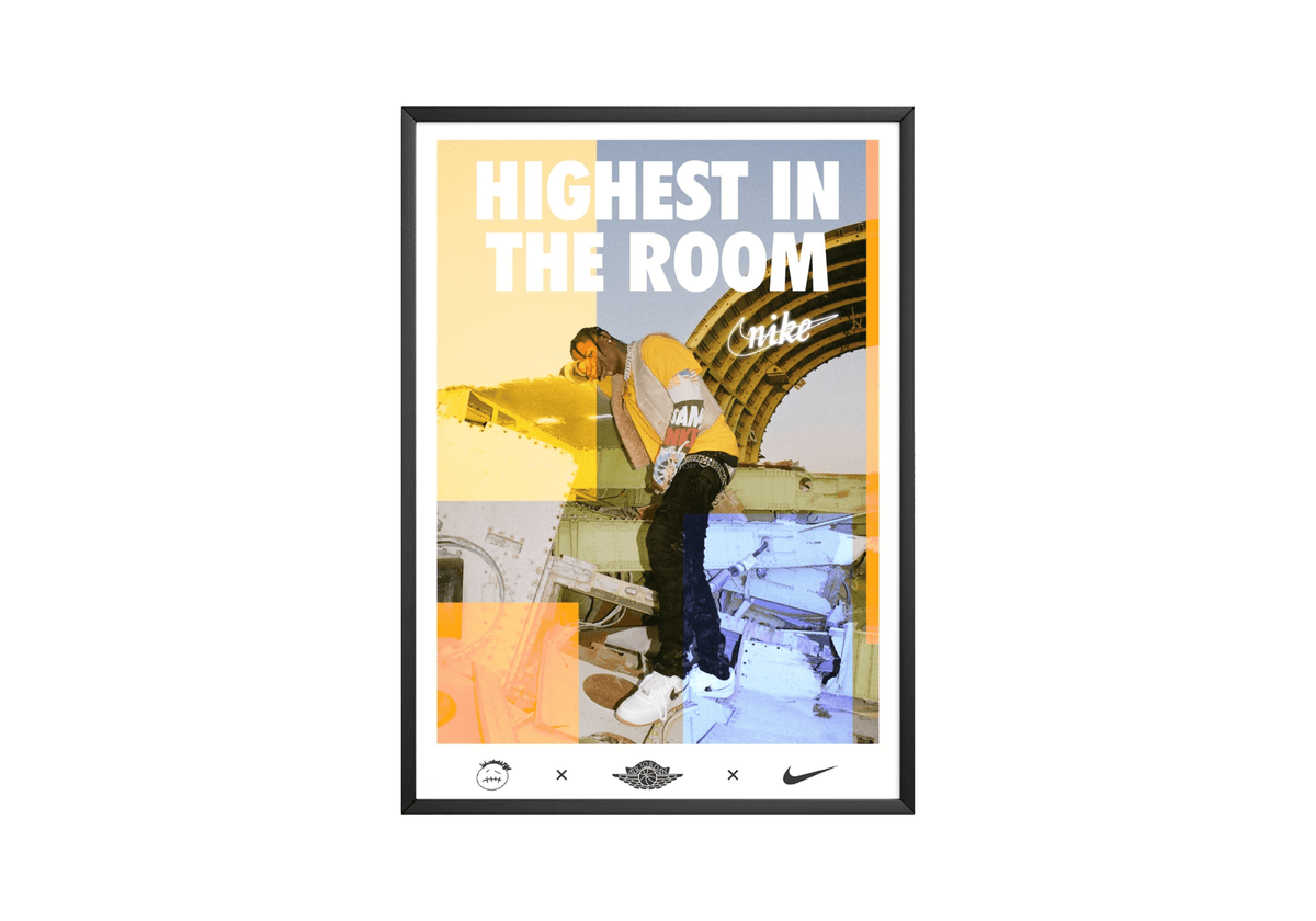 Travis Scott 'Highest Fashion' Poster - Posters, Prints & Wall Art | HYPE Posters