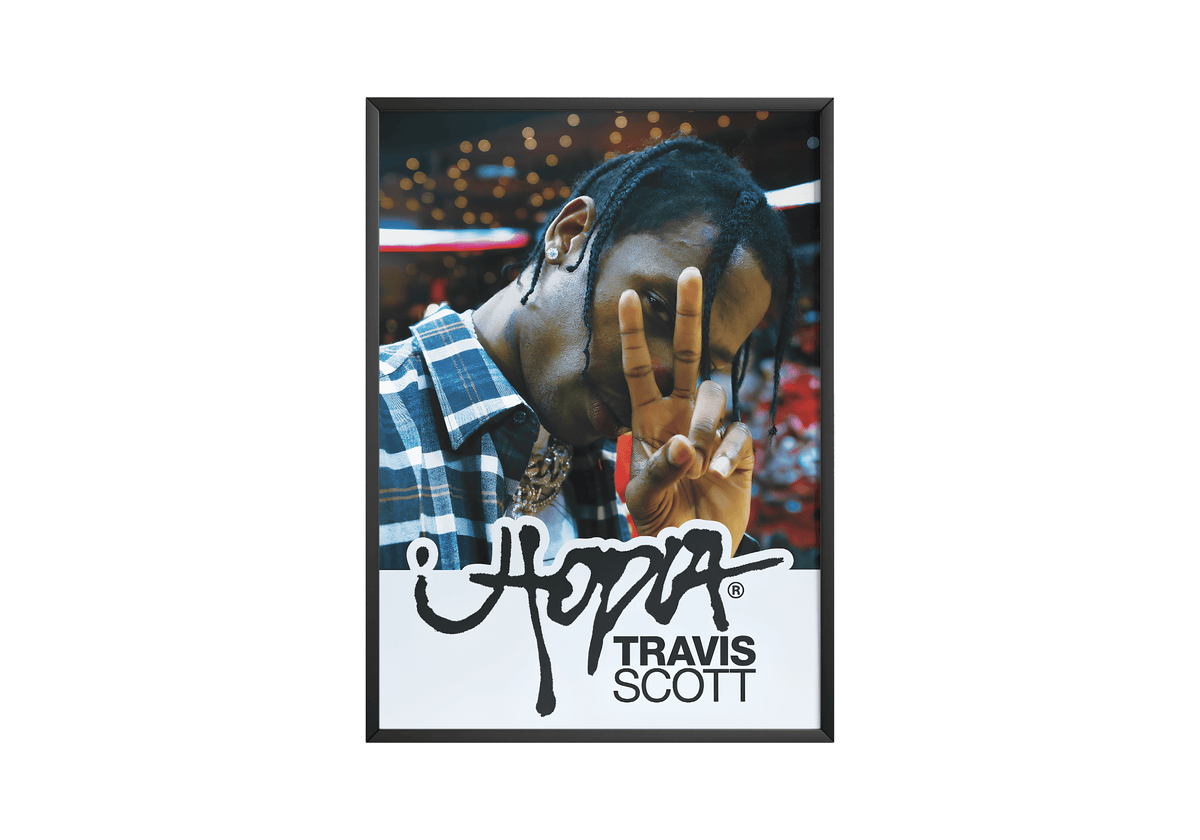 Travis Scott 'Utopia' Peace Poster - Posters, Prints & Wall Art | HYPE Posters
