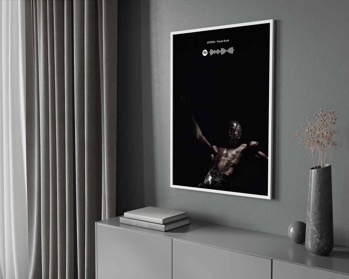 Travis Scott 'Utopia' Spotify Poster - Posters, Prints & Wall Art | HYPE Posters