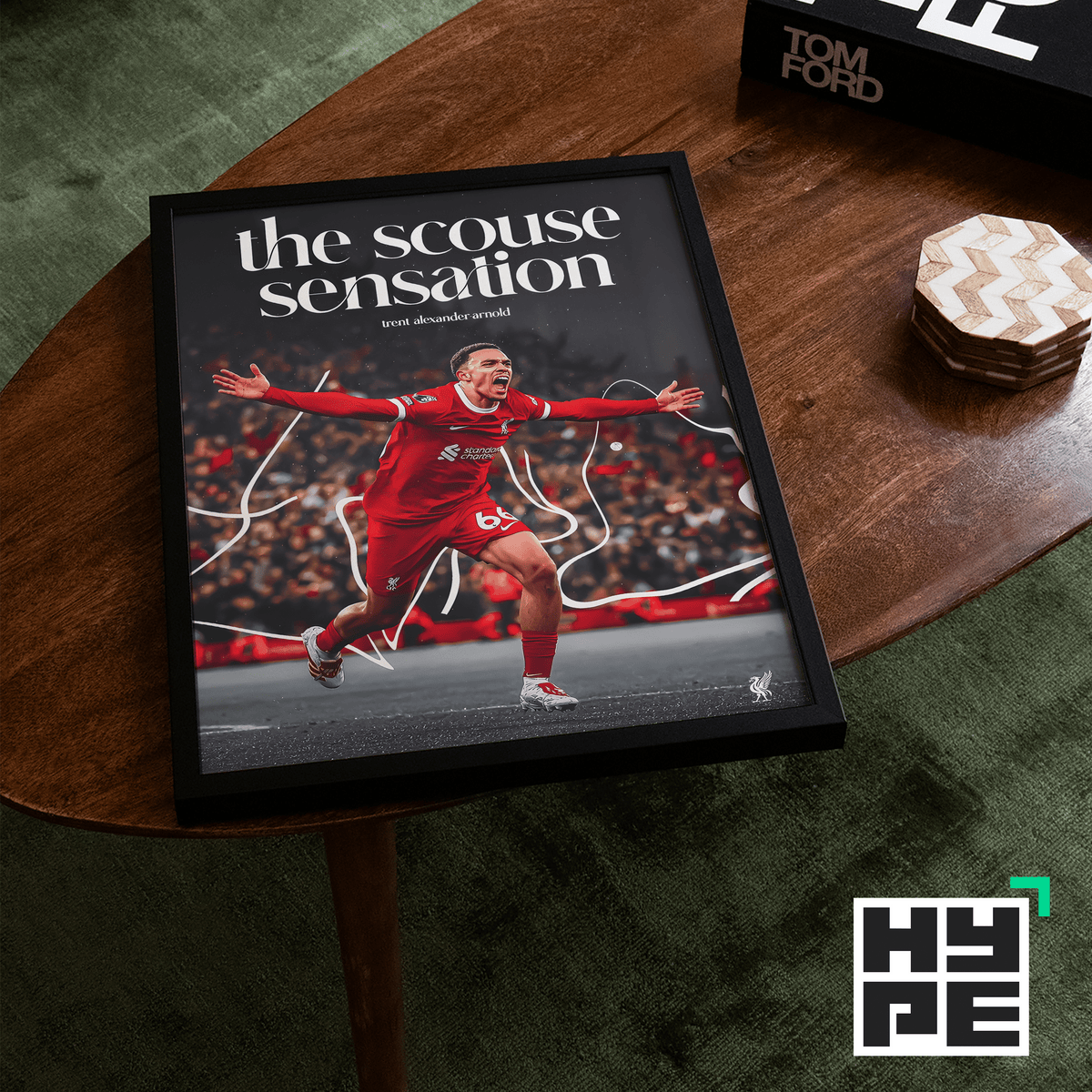 Trent Alexander-Arnold 'Scouse Sensation' Poster - Posters, Prints & Wall Art | HYPE Posters