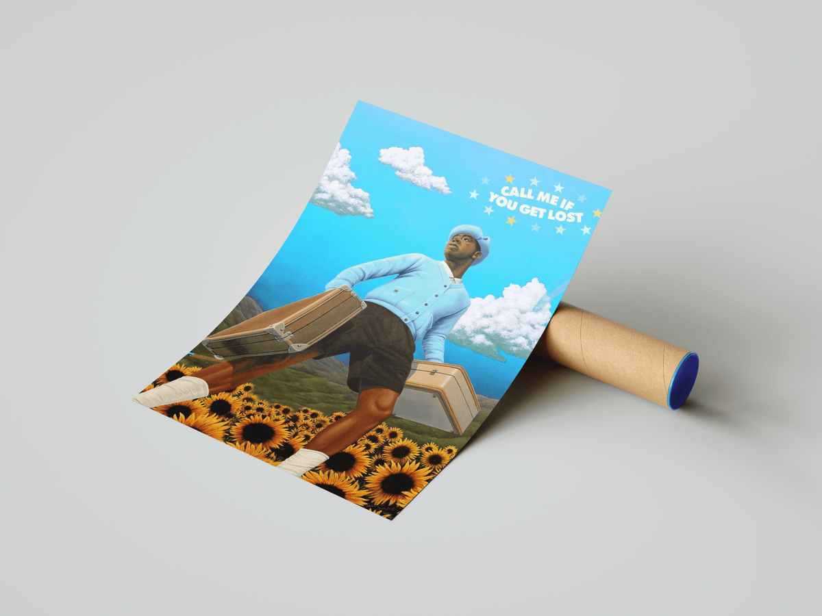Tyler The Creator - 'Call Me If You Get Lost' Poster - Posters, Prints & Wall Art | HYPE Posters