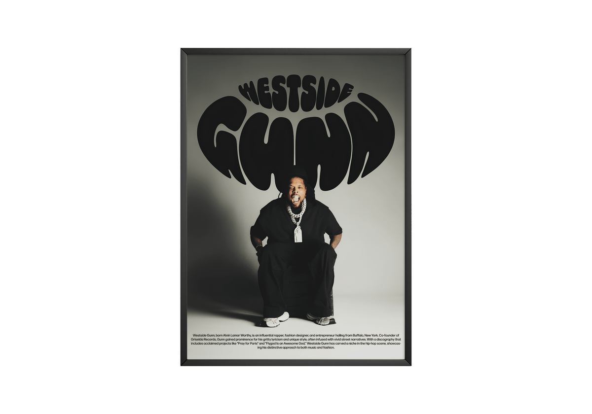 Westside Gunn 'Focus' Poster - Posters, Prints & Wall Art | HYPE Posters