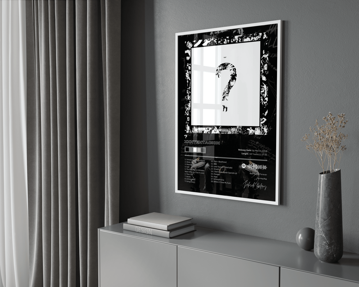 XXXTENTACION '?' Album Poster - Posters, Prints & Wall Art | HYPE Posters