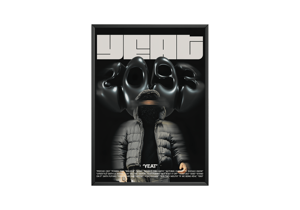 YEAT '2093' Poster - Posters, Prints & Wall Art | HYPE Posters