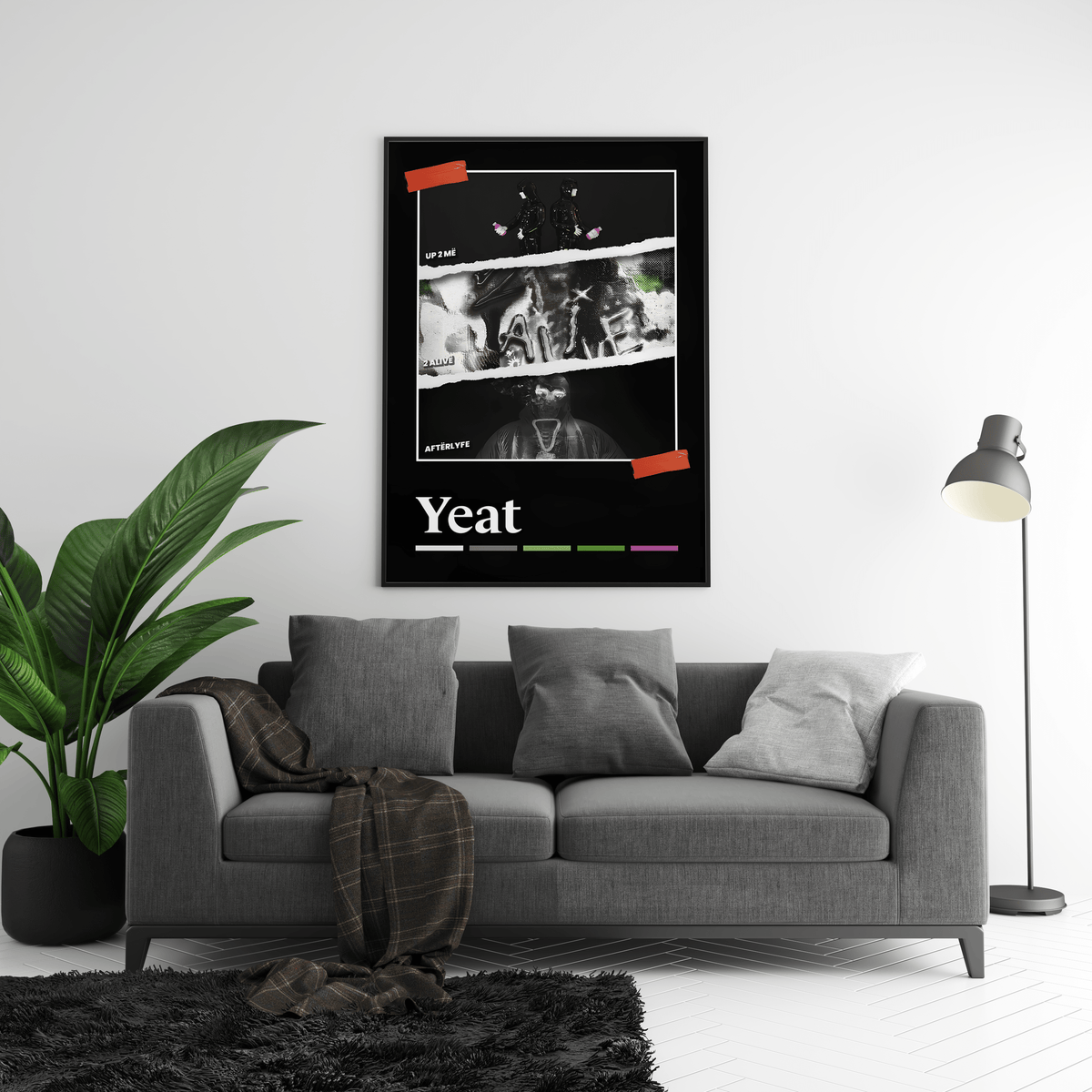 YEAT Legacy Poster - Posters, Prints & Wall Art | HYPE Posters