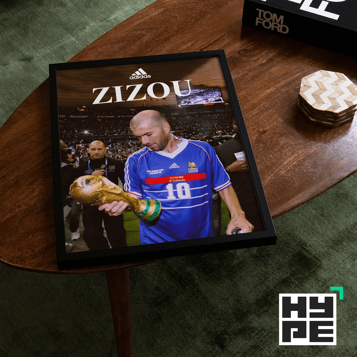 Zizou World Cup Poster - Posters, Prints & Wall Art | HYPE Posters