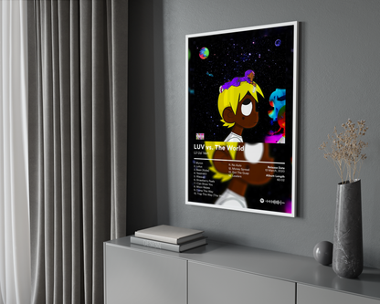 Lil Uzi Vert 'LUV vs. The World' Album Poster | Hype Posters
