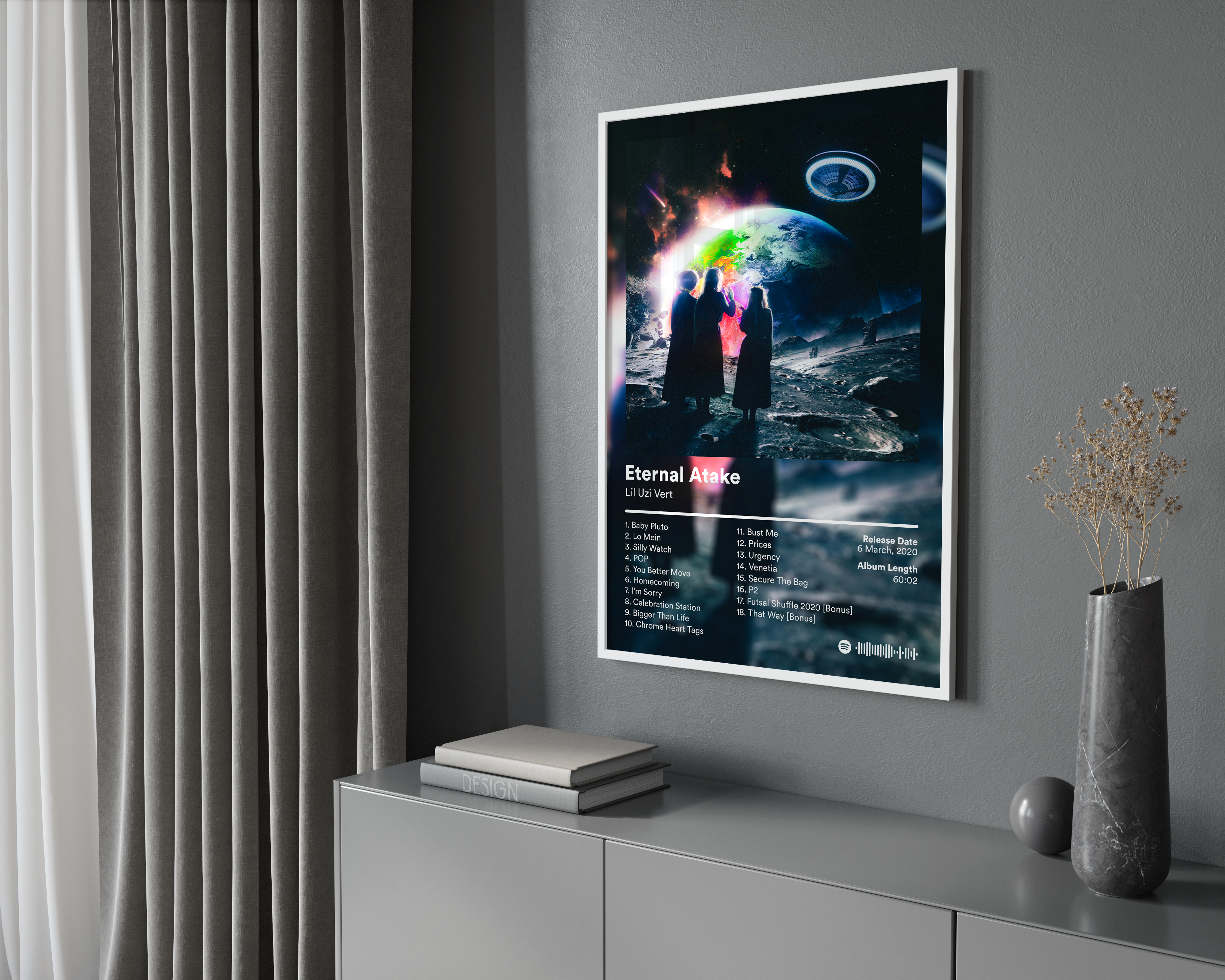 Lil Uzi Vert 'Eternal Atake' Album Poster | Hype Posters