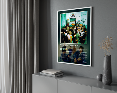 Oasis 'The Masterplan' Album Poster | Hype Posters