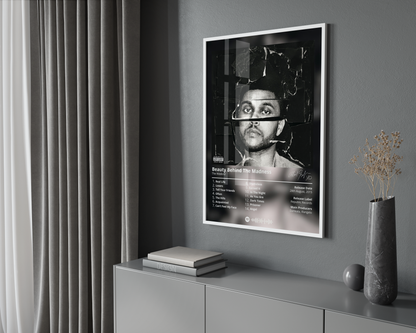The Weeknd 'Beauty Behind The Madness' Album Poster | Hype Posters