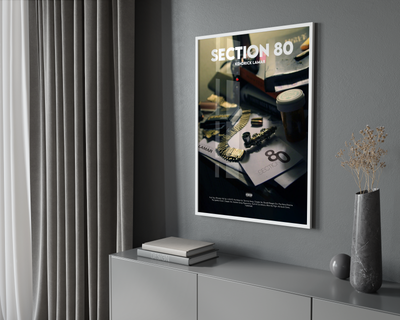 Kendrick Lamar 'Section 80' Poster | Hype Posters