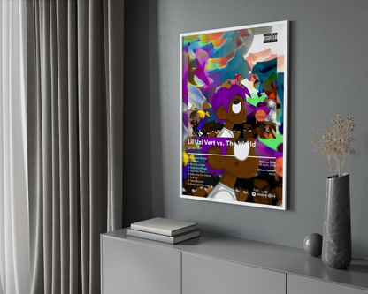 Lil Uzi Vert 'Vs. The World' Album Poster | Hype Posters
