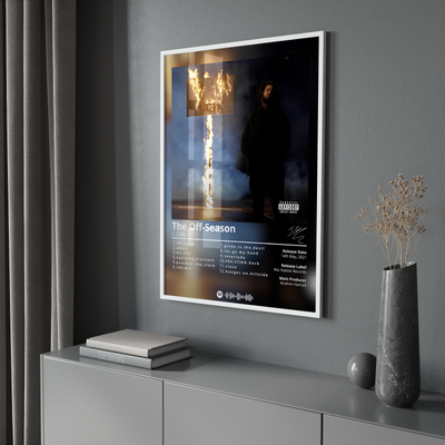 J Cole 'The Off-Season' Album Poster | Hype Posters